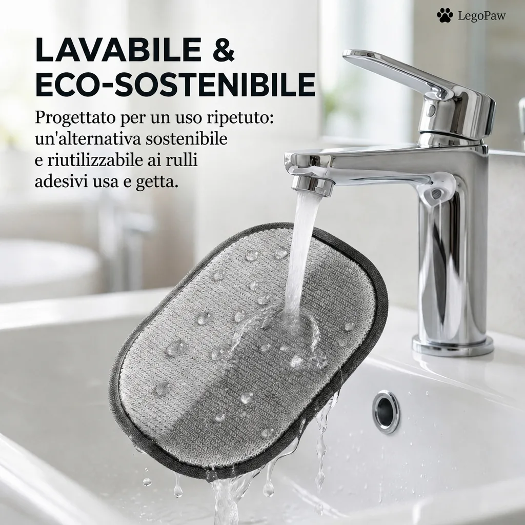 Lavabile ed eco-sostenibile